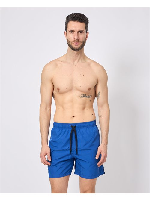 Boxer da mare Armani Exchange con logo ARMANI EXCHANGE | 953035-CC630UB088